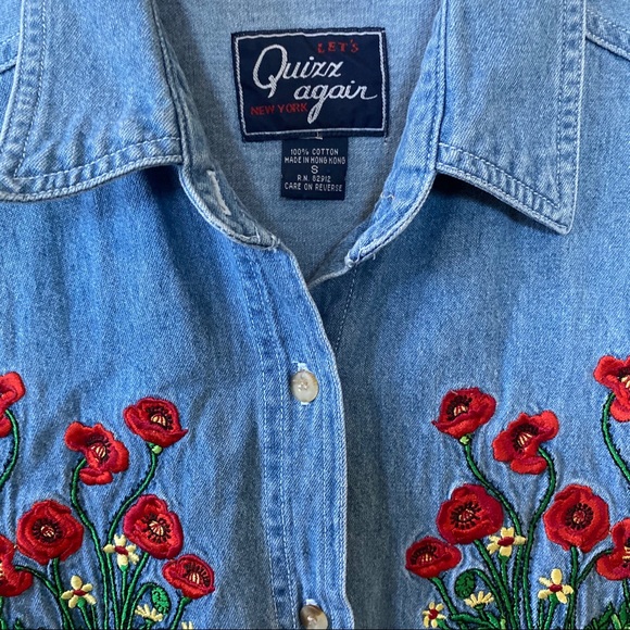 Denim button down shirt - Picture 2 of 3